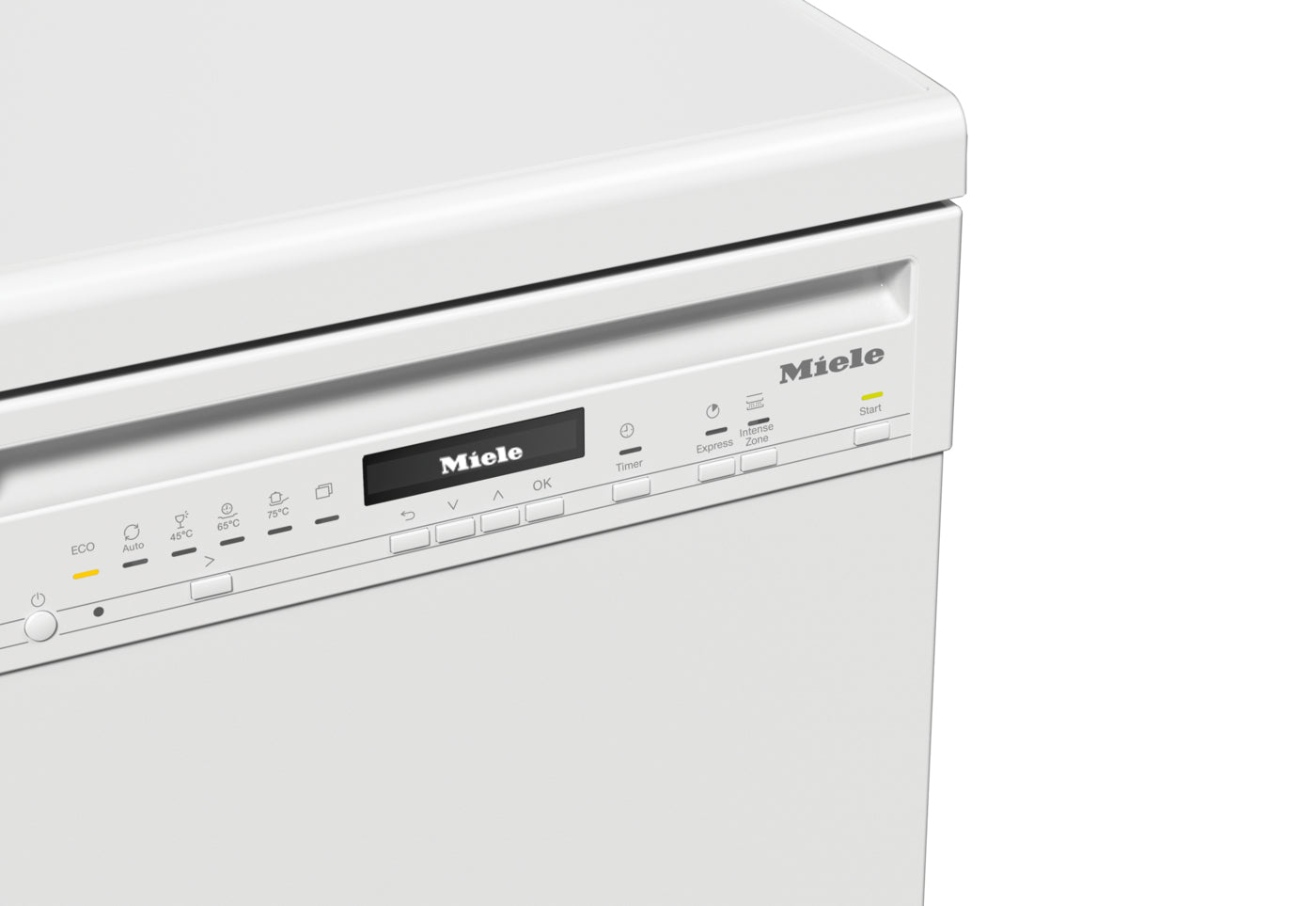 Miele G5740SC 45cm Wide White Freestanding Slimline Dishwasher