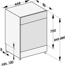 Miele G5740SC 45cm Wide White Freestanding Slimline Dishwasher