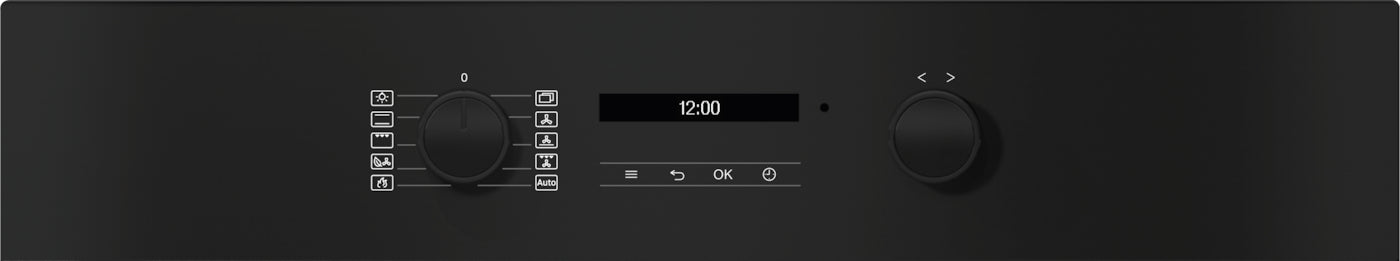 Miele Contourline H2766-1BP  Built-in Pyrolytic Single Oven - Obsidian Black