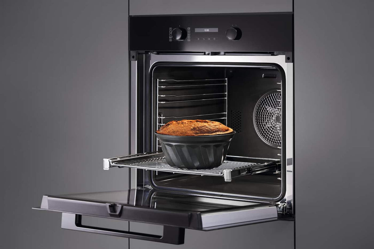 Miele Contourline H2766-1BP  Built-in Pyrolytic Single Oven - Obsidian Black