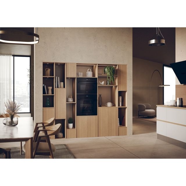 Haier H6 ID25G3YTB2 Pyrolytic Multifunction Single Oven – BLACK