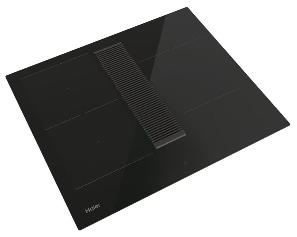 Haier ID Series 6 HAIH6IESCF 60cm Four Zone Black Induction Hob - Black