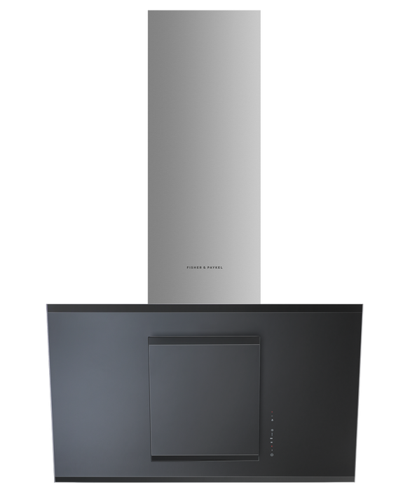 Fisher & Paykel HT90GHB2 90cm Series 7 Tilt Chimney Wall Cooker Hood - Stainless Steel