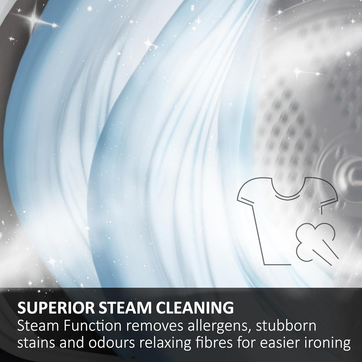 Haier HWQ90B416FWB-UK 9kg Integrated Washing Machine - A Rated - White & Black