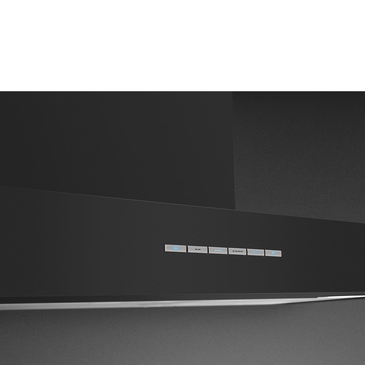 Smeg KBT900NE Universal Chimney Cooker Hood, Matte Black - Lux Appliances