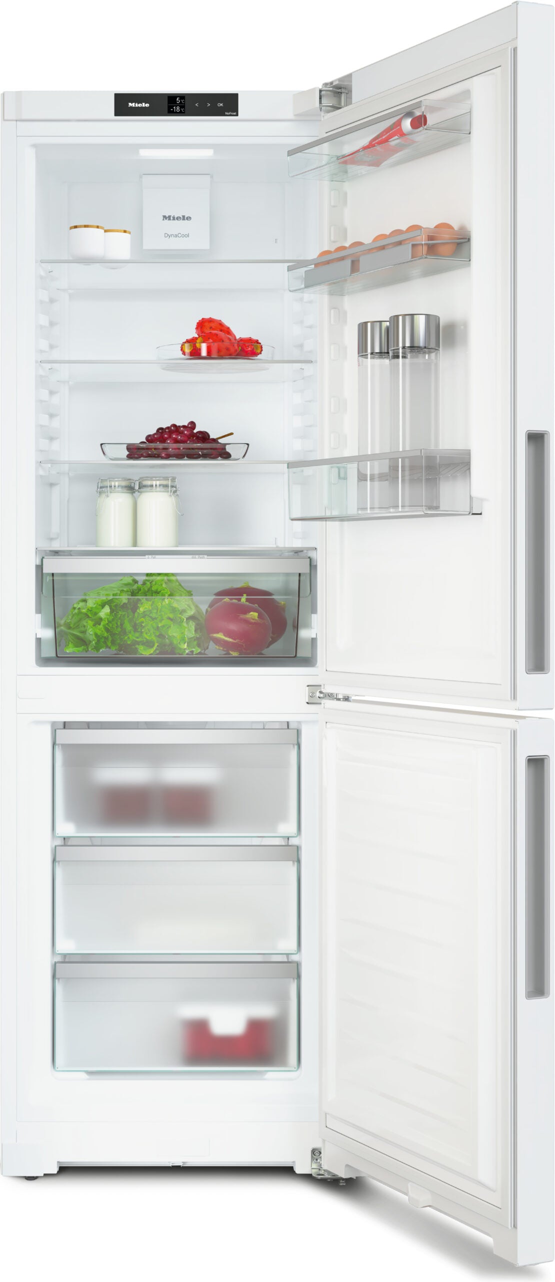 Miele KFN4375CD White Freestanding 60/40 Fridge-Freezer