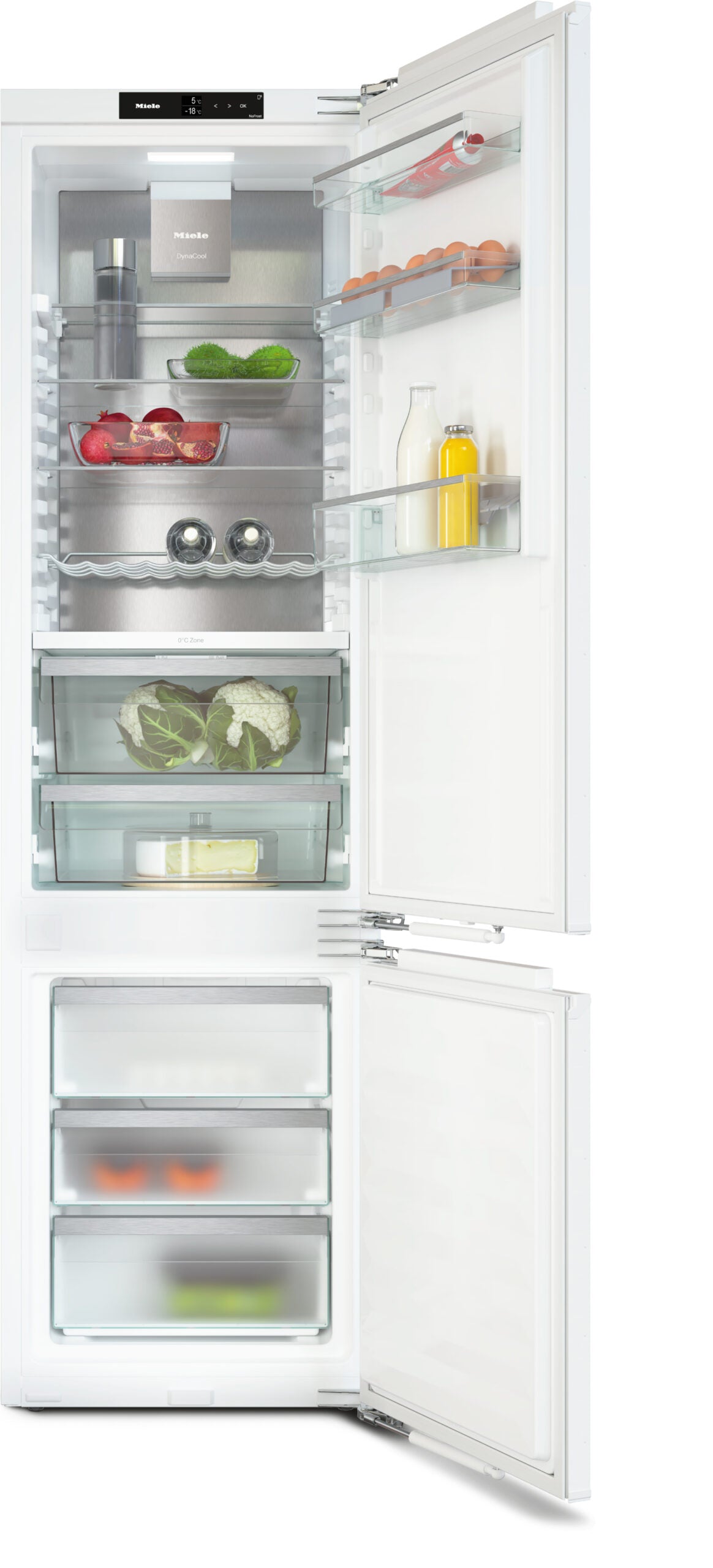 Miele KFN7844C Fully Integrated 70/30 Fridge-Freezer – Fixed Hinge