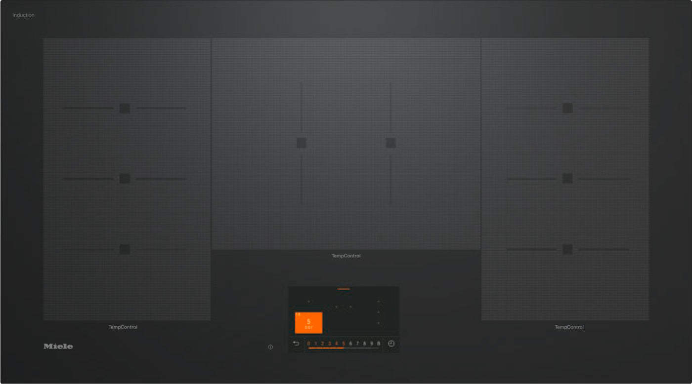 Miele KM7999FL 90cm Wide Induction Hob - Black