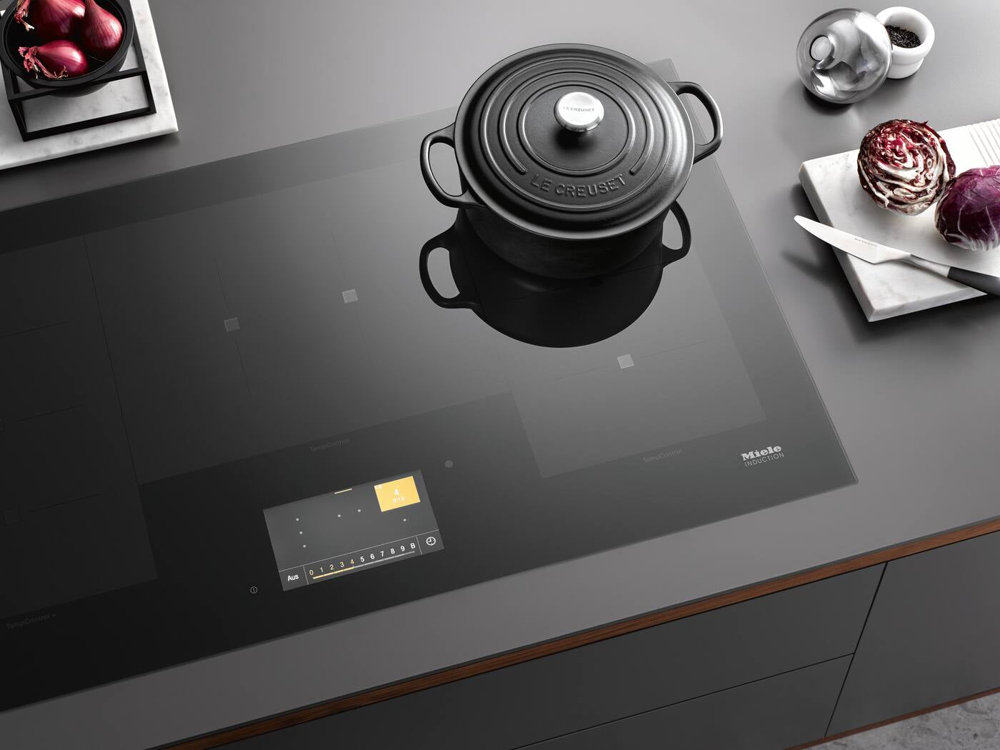 Miele KM7999FL 90cm Wide Induction Hob - Black
