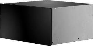 Bora MSS290 29cm High Black Glass Built-in Warming Drawer