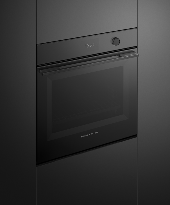 Fisher & Paykel OB60SMPTDB1 60cm Series 9 Minimal Pyrolytic Oven - Black