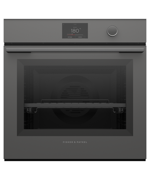 Fisher & Paykel OB60SMPTDG1 60cm Series 9 Minimal Pyrolytic Oven - Grey