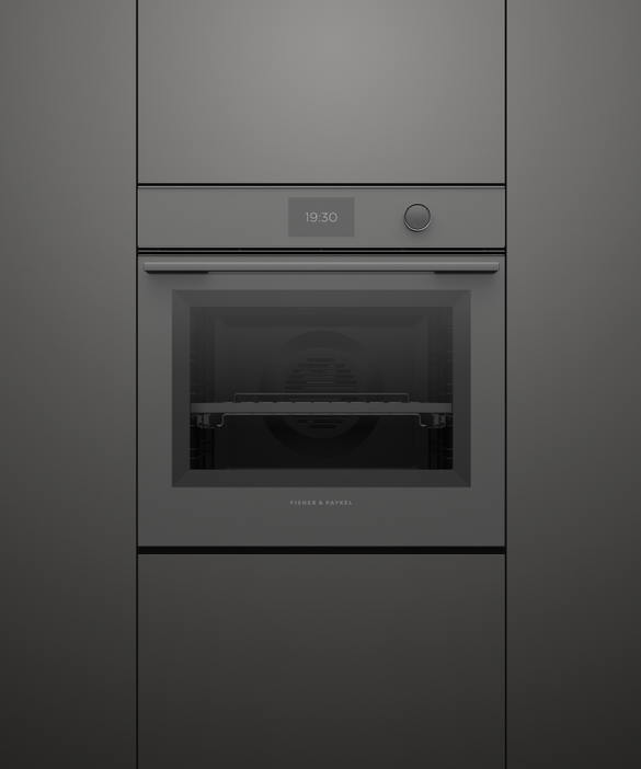 Fisher & Paykel OB60SMPTDG1 60cm Series 9 Minimal Pyrolytic Oven - Grey