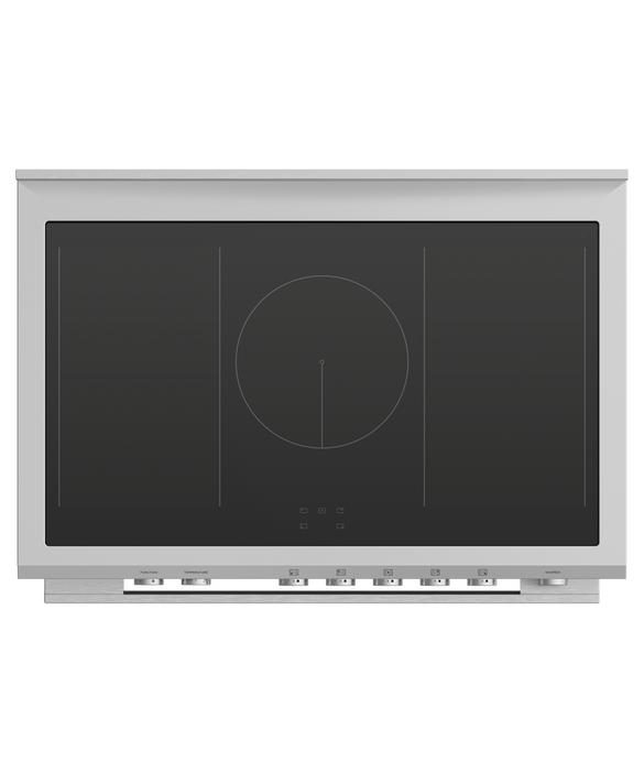 Fisher & Paykel OR90SDI6X1 90cm Series 9 Contemporary 5 Zone Induction Pyrolytic Freestanding Cooker - Stainless Steel