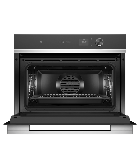 Fisher & Paykel OS60NDLX1 60cm Series 7 Contemporary Compact Combi-Steam Oven - Stainless Steel