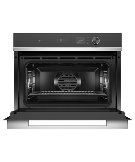 Fisher & Paykel OS60NDLX1 60cm Series 7 Contemporary Compact Combi-Steam Oven - Stainless Steel