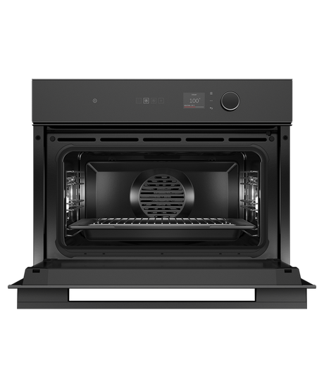 Fisher & Paykel OS60NMLB1 60cm Series 7 Minimal Compact Combi-Steam Oven - Black