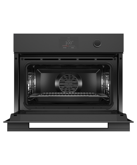 Fisher & Paykel OS60NMTDB1 60cm Series 9 Minimal Compact Combi-Steam Oven - Black