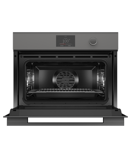 Fisher & Paykel OS60NMTDG1 60cm Series 9 Minimal Compact Combi-Steam Oven - Grey