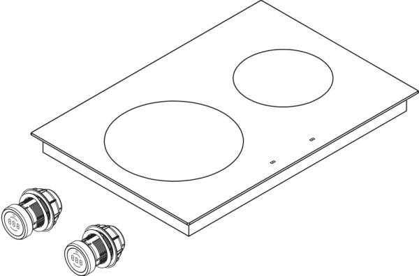 Bora PKI3 40cm Pro induction cooktop - Black