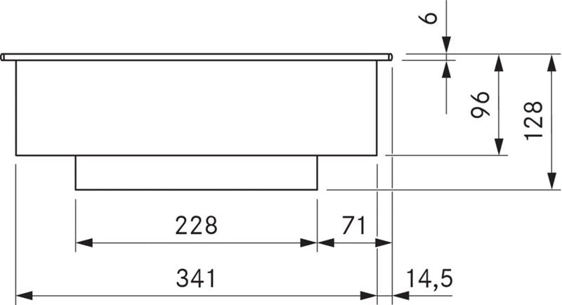 Bora PKIW3AB Pro Induction Wok Cooktop - All Black