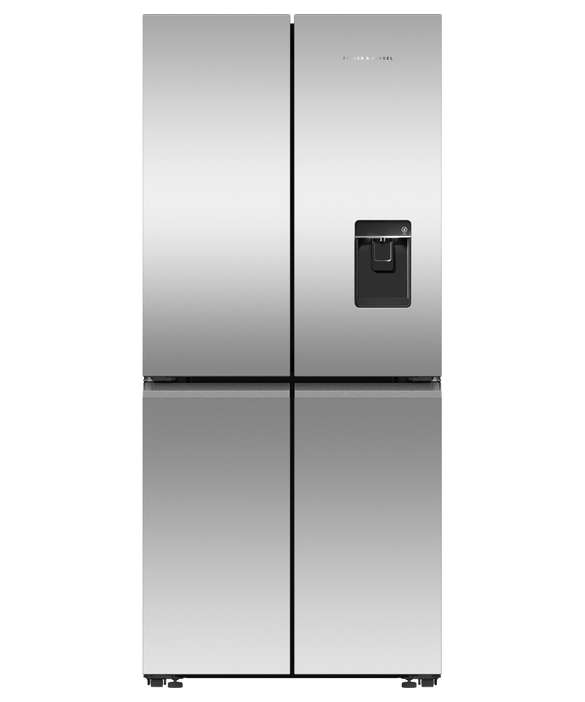 Fisher & Paykel RF500QNUX1 498L Series 7 Quad Door Refrigerator Freezer - Stainless Steel