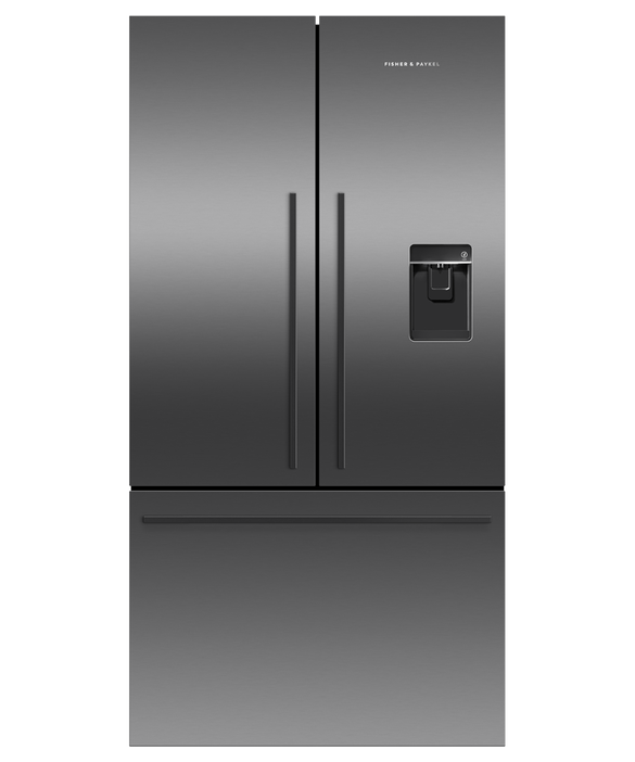 Fisher & Paykel RF540ADUB7 569L Series 7 French Door Refrigerator Freezer - Black Stainless Steel