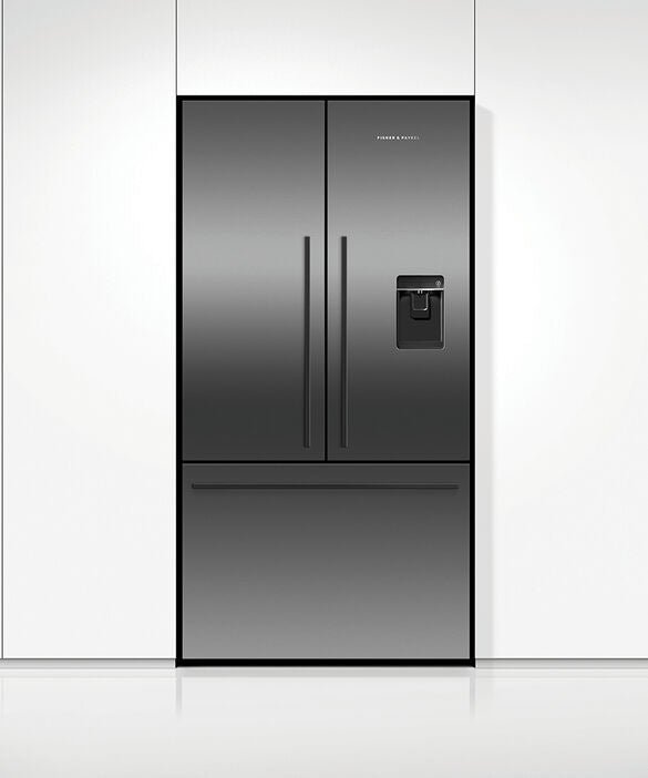 Fisher & Paykel RF540ADUB7 569L Series 7 French Door Refrigerator Freezer - Black Stainless Steel