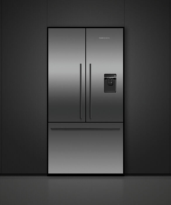 Fisher & Paykel RF540ADUB7 569L Series 7 French Door Refrigerator Freezer - Black Stainless Steel