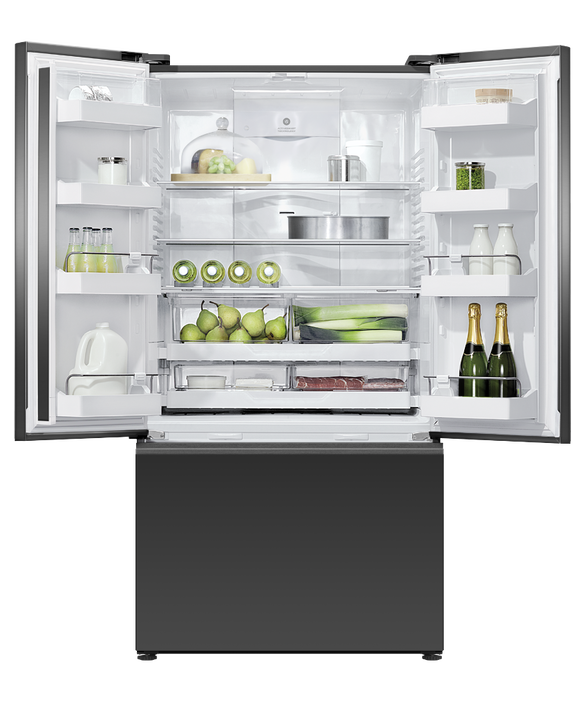 Fisher & Paykel RF540AZUB6 569L Series 7 French Door Refrigerator Freezer - Black