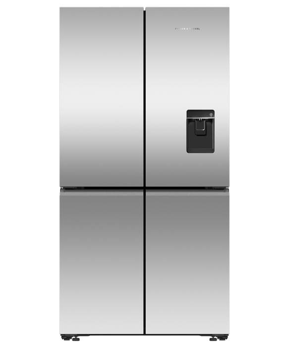 Fisher & Paykel RF605QNUVX1 538L Series 7 Quad Door Refrigerator Freezer -Stainless Steel