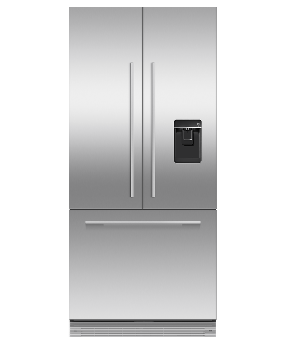 Fisher & Paykel RS80AU3 80cm Series 7 Integrated French Door Refrigerator Freezer - Panel Ready