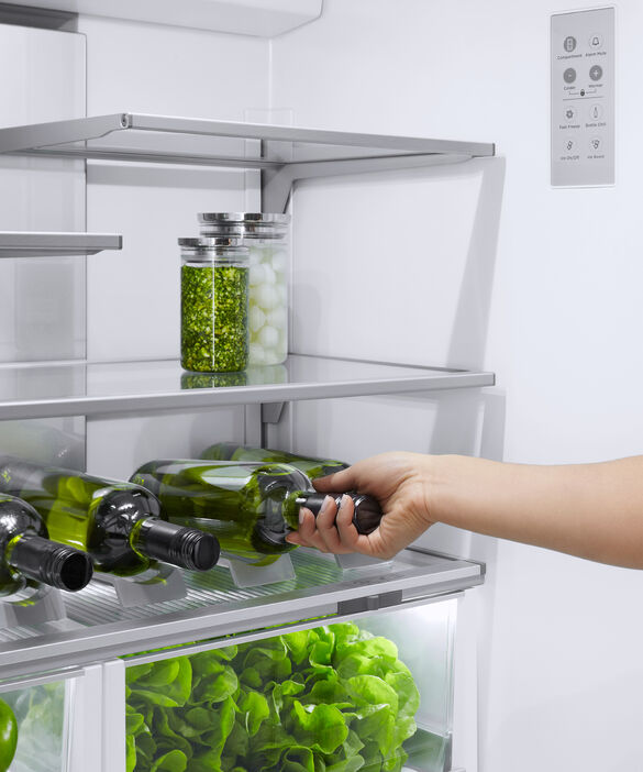 Fisher & Paykel RS90A3 90cm Series 7 Integrated French Door Refrigerator Freezer - Panel Ready