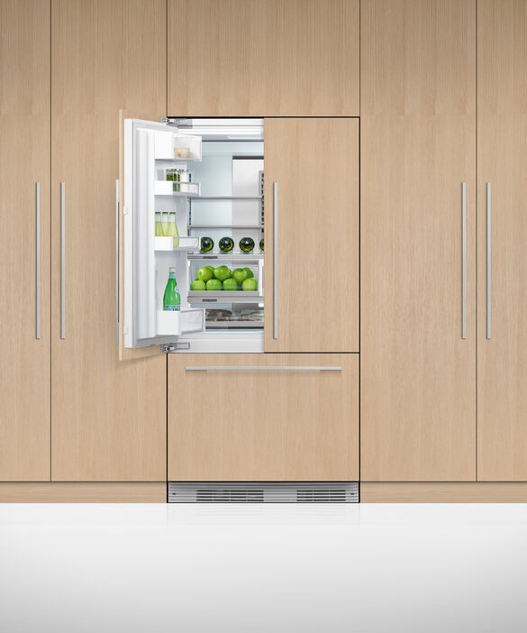 Fisher & Paykel RS90A3 90cm Series 7 Integrated French Door Refrigerator Freezer - Panel Ready