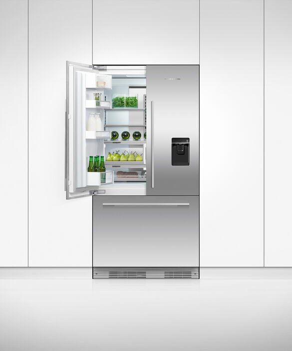 Fisher & Paykel RS90AU3 90cm Series 7 Integrated French Door Refrigerator Freezer - Panel Ready