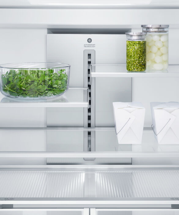 Fisher & Paykel RS90AU3 90cm Series 7 Integrated French Door Refrigerator Freezer - Panel Ready