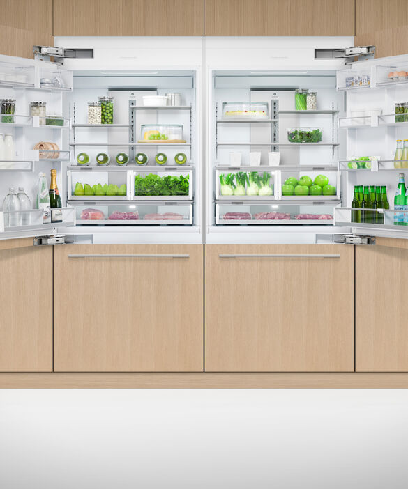 Fisher & Paykel RS9120WRJ2 91cm Series 7 Integrated Refrigerator Freezer - Panel Ready