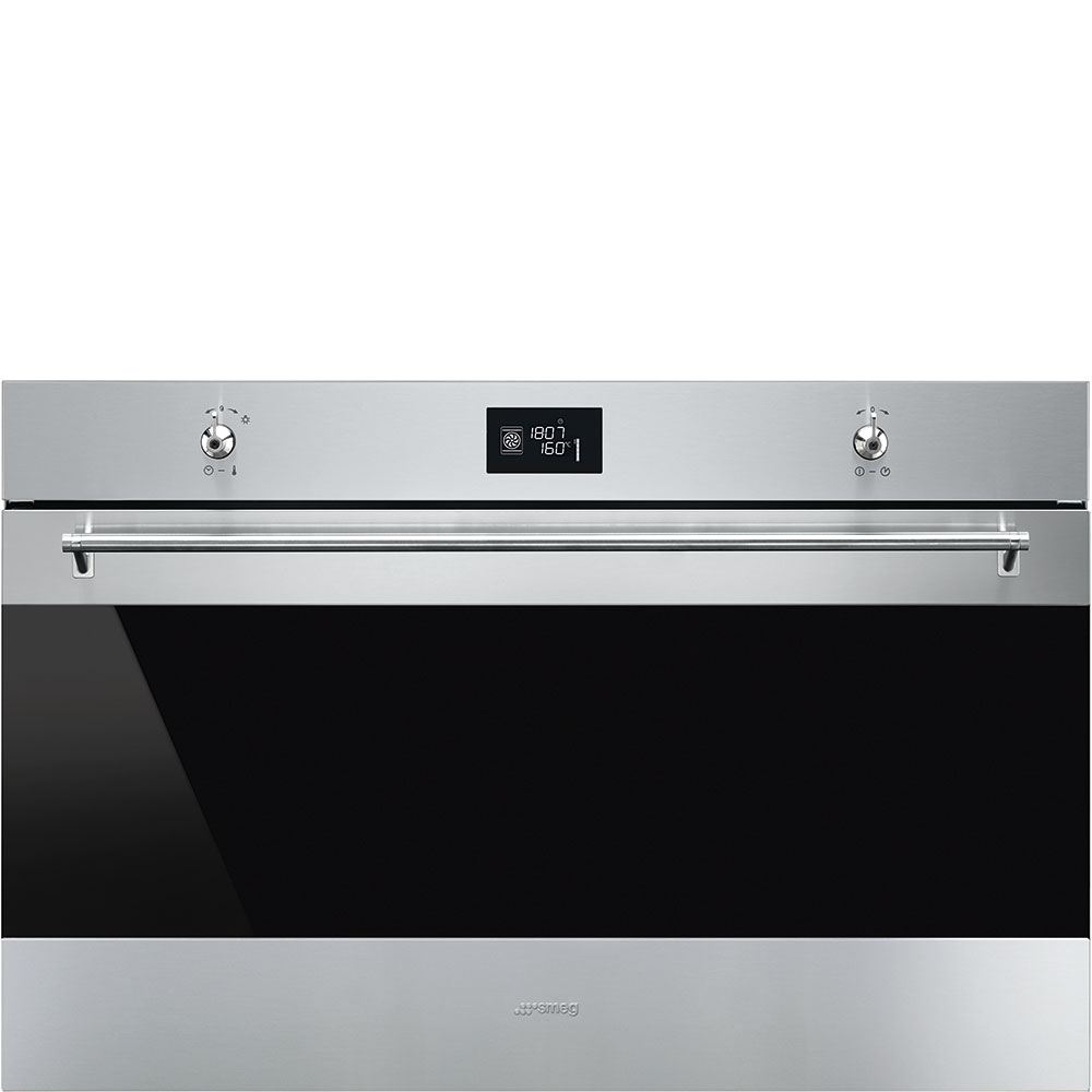 Smeg Classic SF9390X1 115L Built-In Electric Single Oven - Stainless Steel - A+ Rated
