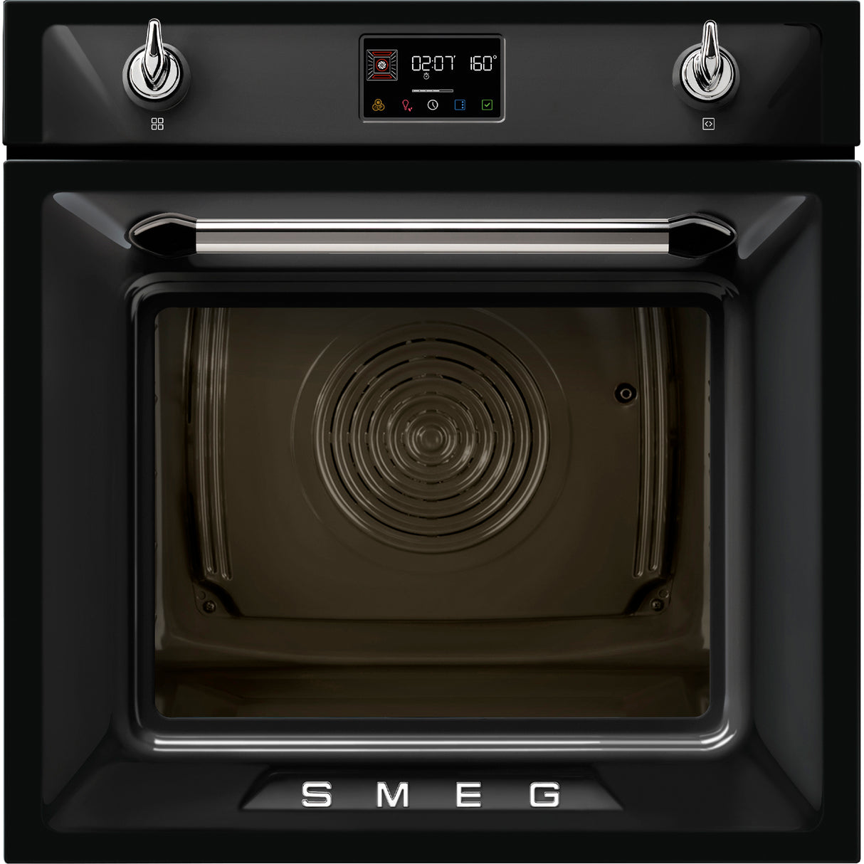Smeg SOP6902S2PN Victoria 60cm Built-In SteamOne Single Oven - Black
