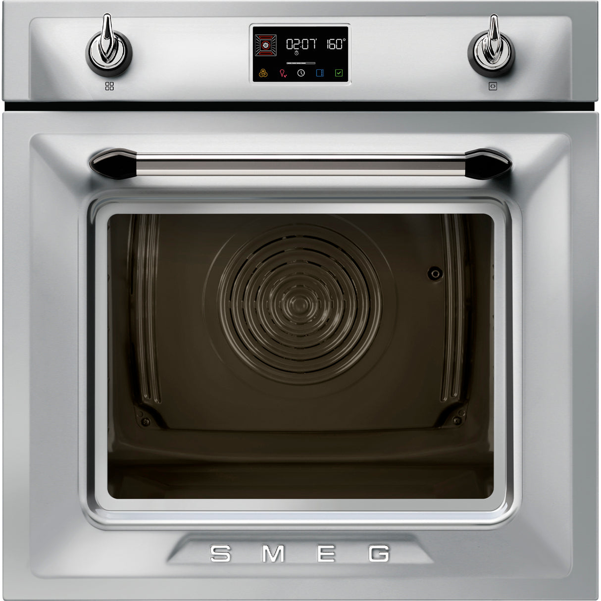 Smeg SOP6902S2PX Victoria 60cm Built-In SteamOne Single Oven - Stainless steel