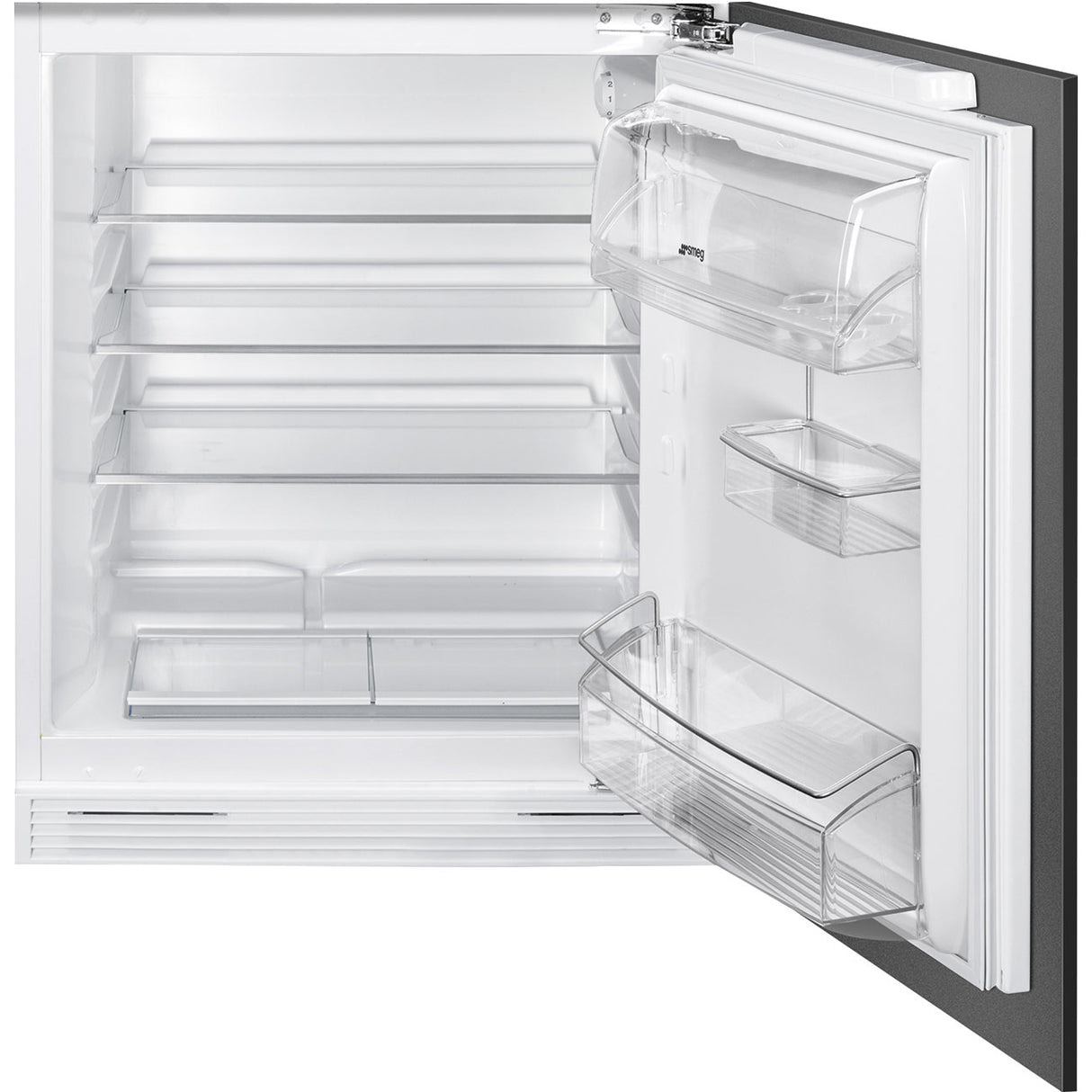 Smeg UKU8L080DE Fully Integrated Larder Fridge with Fixed Hinge