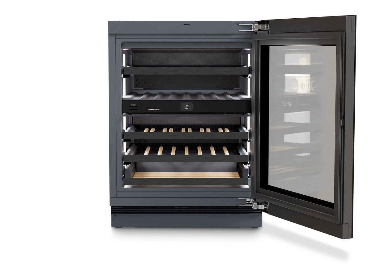 LIEBHERR UWgbi3682 Vinidor Selection - Integrated Wine Cooler Black & Glass