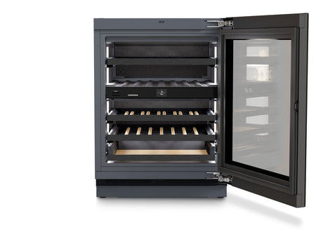 LIEBHERR UWgbi 3682 Vinidor Selection - Integrated Wine Cooler Black & Glass
