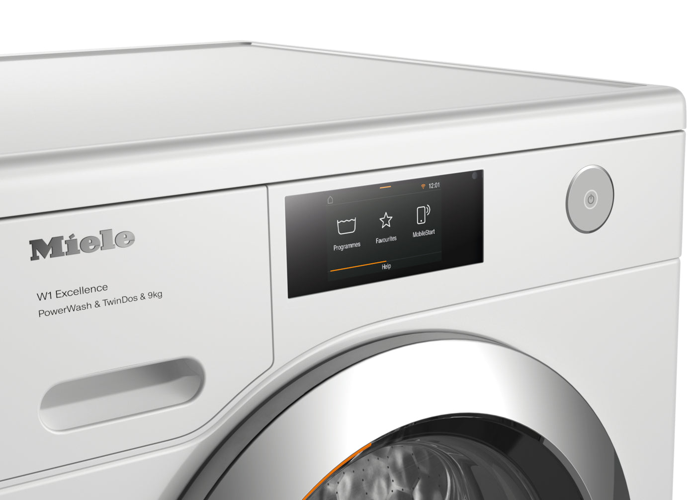Miele WER865WPS Lotus White 9kg Freestanding Washing Machine