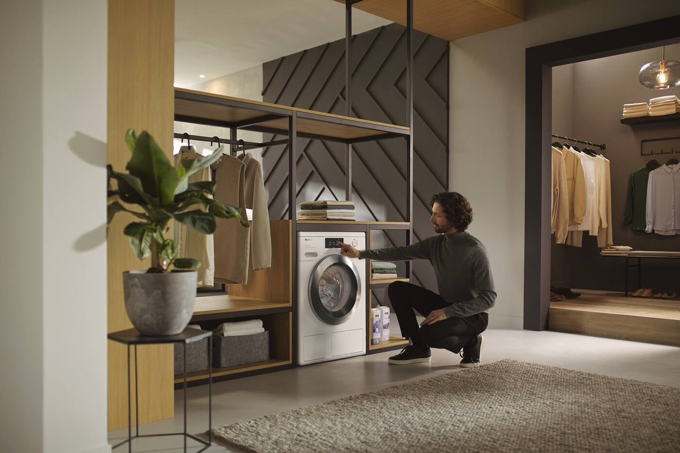 Miele WER865WPS Lotus White 9kg Freestanding Washing Machine