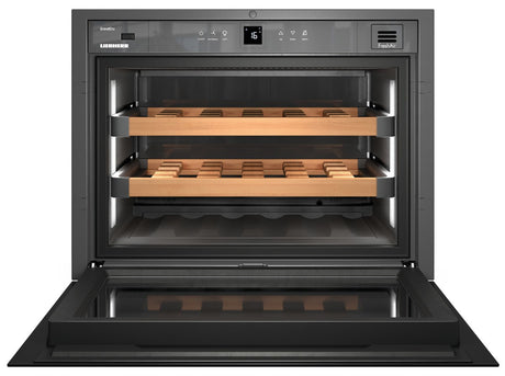 LIEBHERR WKEgb 582 GrandCru - Black Built in Wine Cabinet