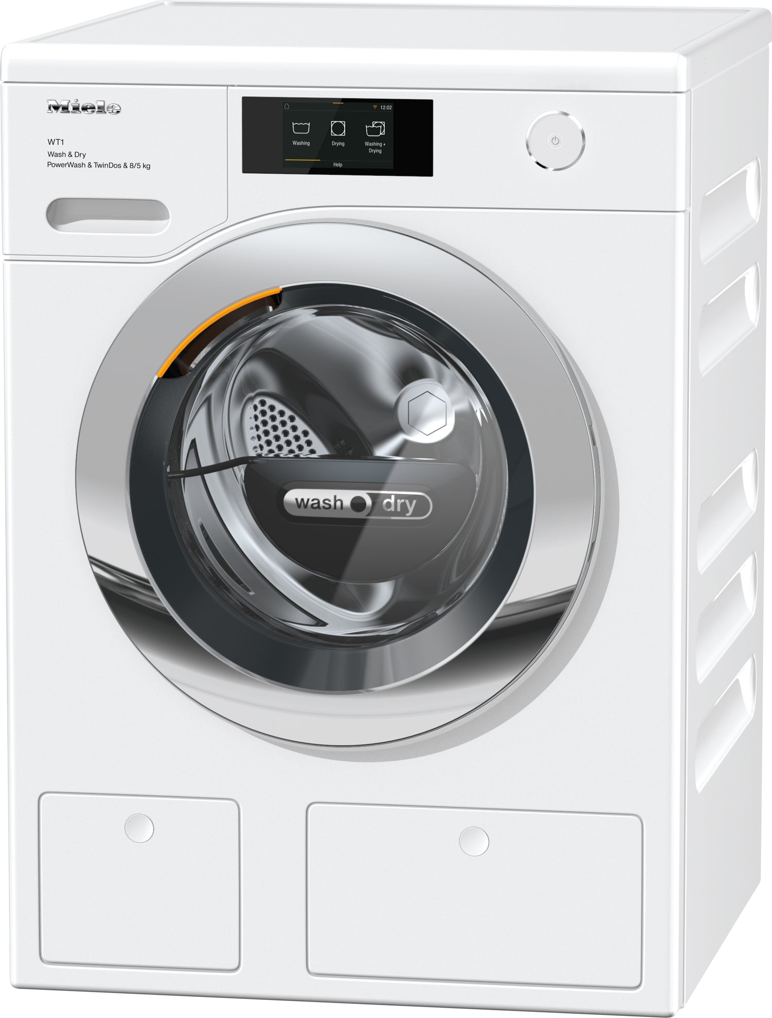 Miele WTR860WPM Lotus White 8kg/5kg Freestanding Washer Dryer