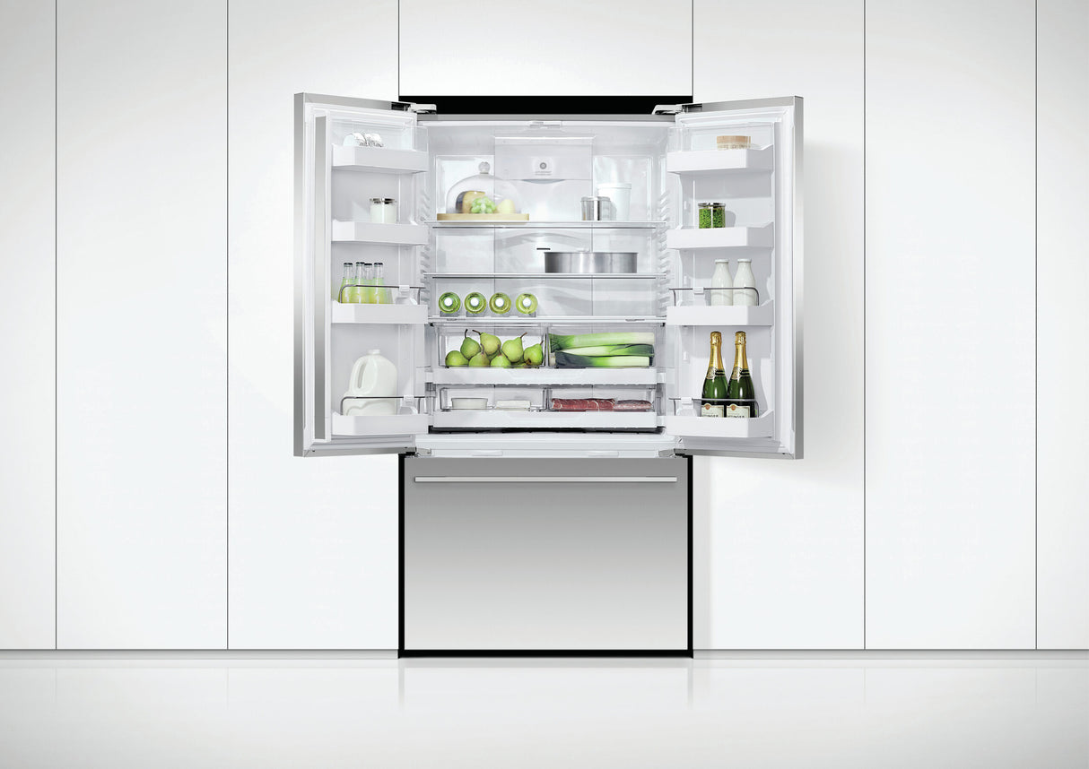 Fisher & Paykel Series 7 Contemporary RF610ADX6 Wifi Connected Frost Free American Fridge Freezer - Stainless Steel - E Rated