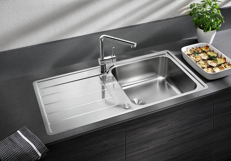 Blanco Classimo XL 6 S-IF - 525327 - Single Bowl Reversible Inset Kitchen Sink - Stainless Steel