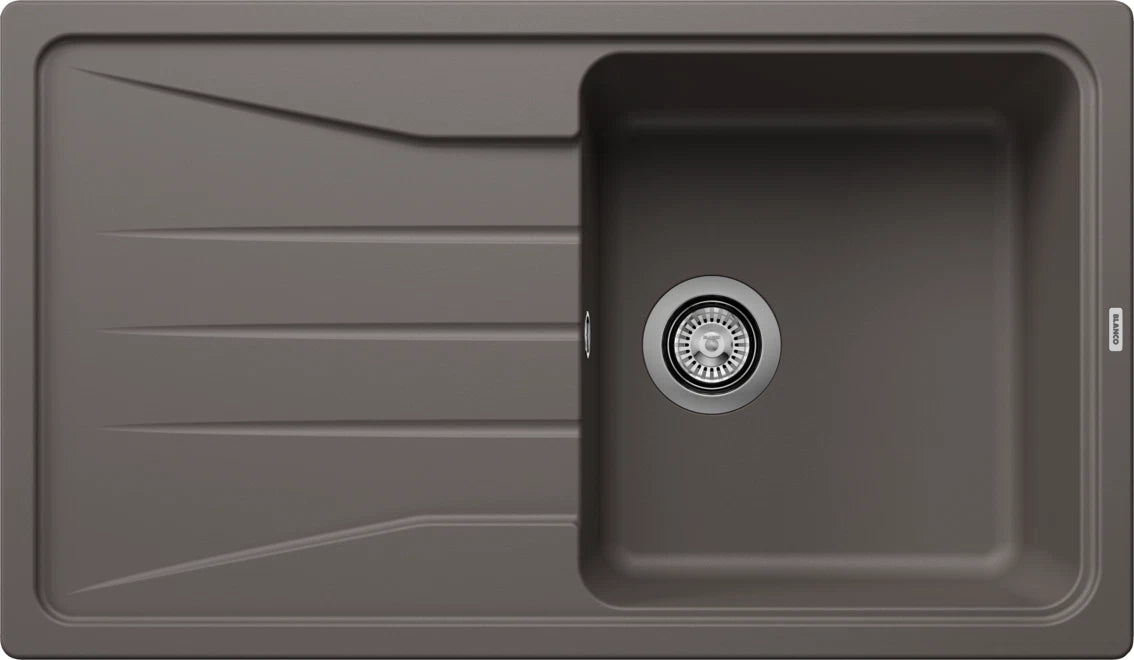 Blanco SONA 5S - 527334 - 1 Bowl Inset Silgranit Reversible Sink - Volcano Grey